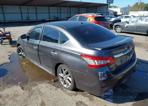 2015 Nissan Sentra Sr from USA, damaged, VIN 3N1AB7AP9FY226879